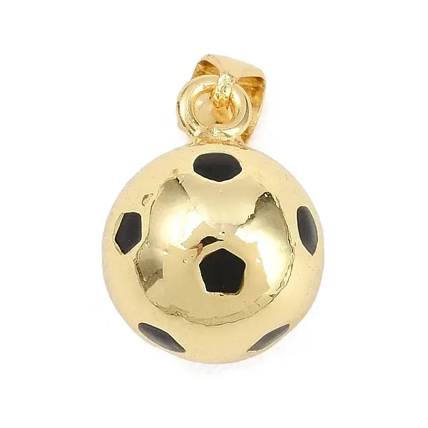 Sports Theme Brass Enamel Pendants