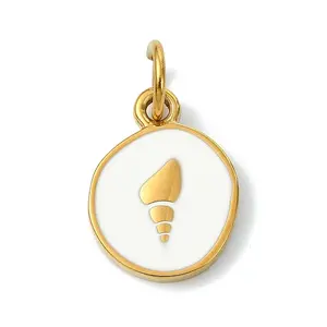 304 Stainless Steel Enamel Pendants
