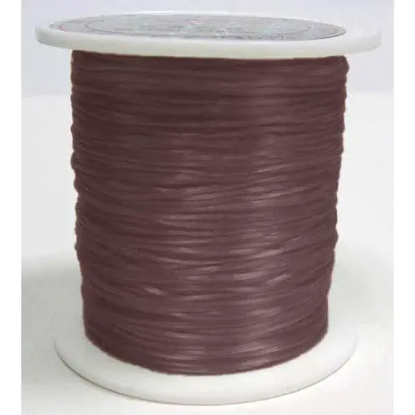 Flat Elastic Crystal String