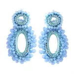 Rhinestone Braided Ear Studs for Women