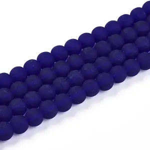 Transparent Glass Beads Strands