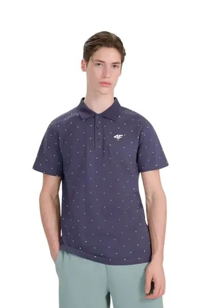 Pánské regular polo tričko 4f tmavě modrá xl