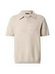 Jack & Jones Premium Sveter 'JPRBLUASHER'  tmavošedá / biela