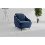 Sit & More KŘESLO, textil, modrá