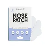 Breakout+aid Čisticí náplasti na rozšířené póry na nose 5 ks