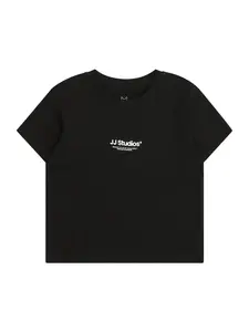 Jack & Jones Junior Tričko 'JJESOHO'  čierna / biela