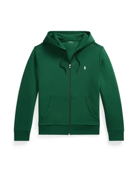 Polo Ralph Lauren Tepláková bunda  tmavozelená