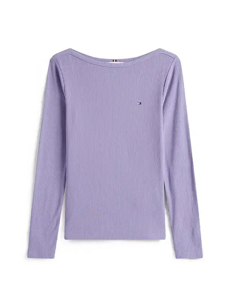 TOMMY HILFIGER Tričko  levanduľová