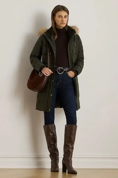 Lauren Ralph Lauren péřová bunda dámská