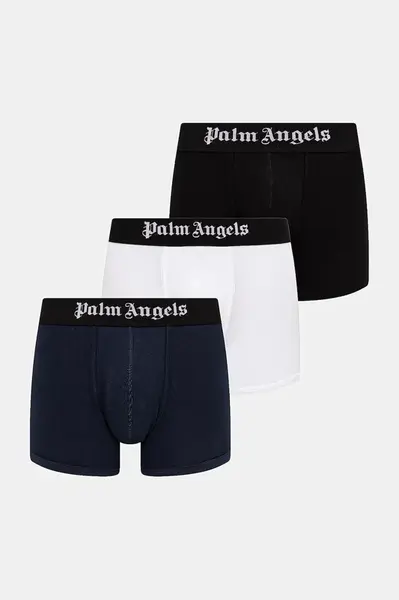 Palm Angels přiléhavé boxerky pánské bavlněné s elastanem 3-pack