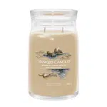 Yankee Candle Aromatická svíčka Signature sklo velké Amber & Sandalwood 567 g