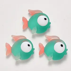 Translucent Frosted Resin Cabochons