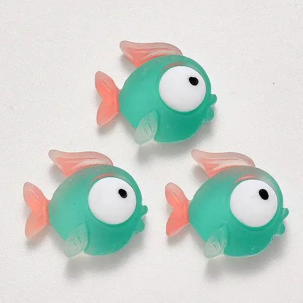 Translucent Frosted Resin Cabochons