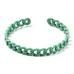 Spray Painted Brass Cuff Bangles