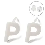 Hypoallergenic Bioceramics Zirconia Ceramic Stud Earrings