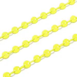 Spray Painted Brass Coffee Bean Chains