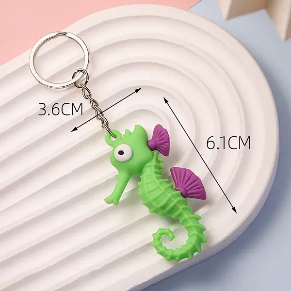 PVC Plastic Keychain