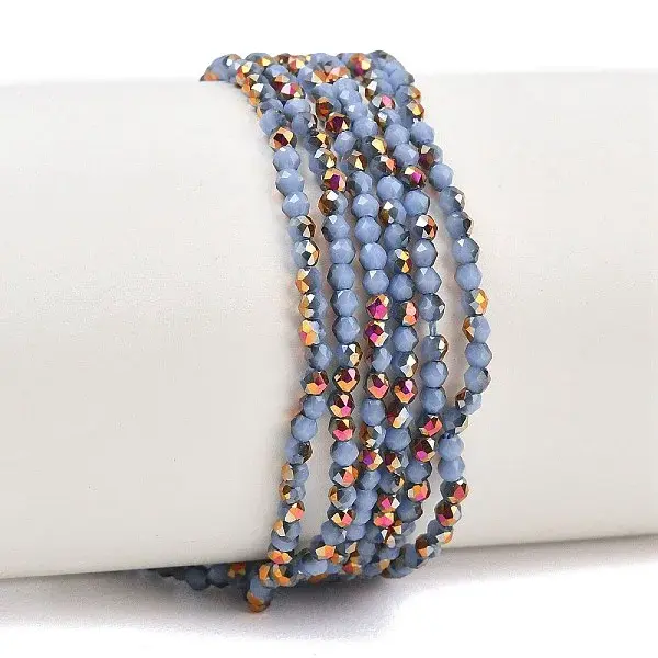Electroplate Glass Beads Stradns