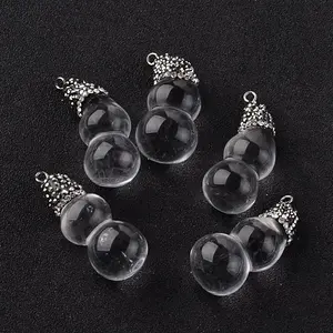 Calabash Natural Crystal Pendants