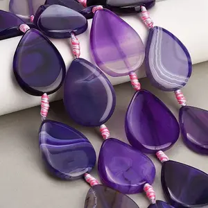 Natural Banded Agate Beads