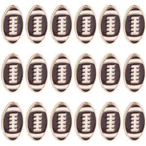 20Pcs Alloy Enamel Beads