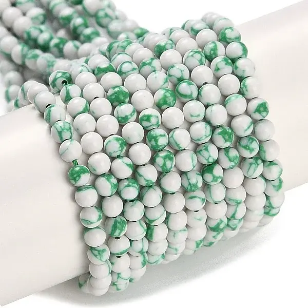 Synthetic Turquoise Beads Strands