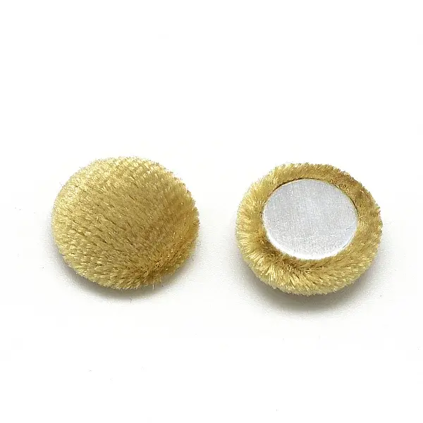 Velvet Cloth Fabric Covered Cabochons