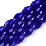 Transparent Glass Beads Strands