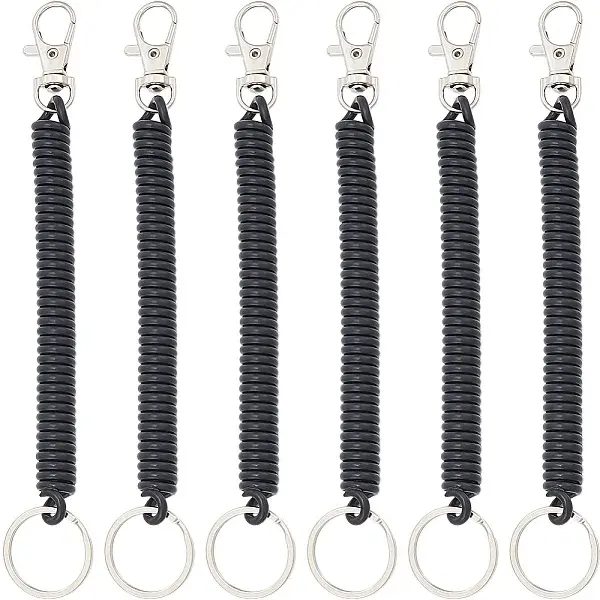 10Pcs Plastic Spring Rope for Mobile Phone Bag Accessories