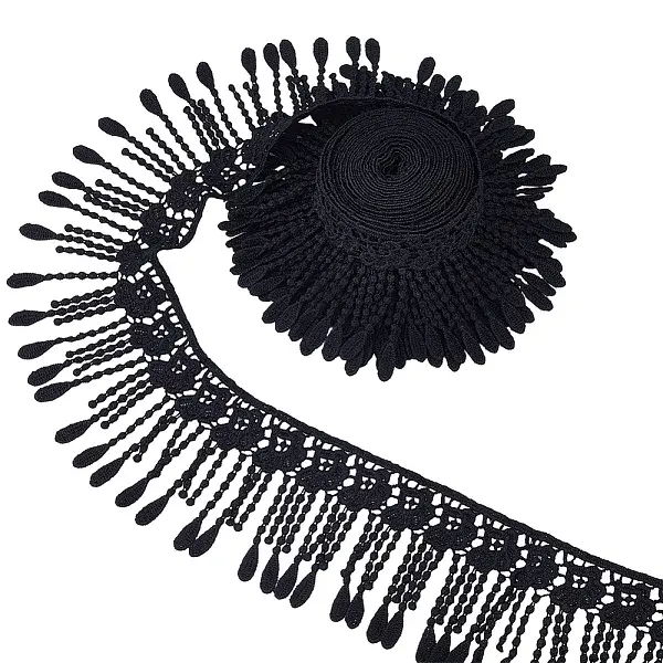 5Yards Polyester Lace Edge Trim Ribbon