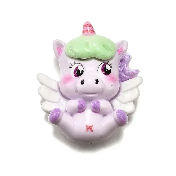 Unicorn Opaque Resin Decoden Cabochons