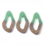 Resin & Walnut Wood Pendants