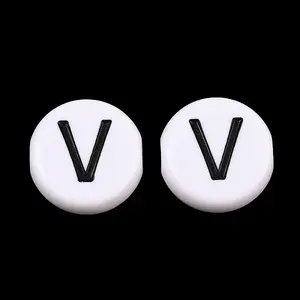 Opaque Acrylic European Beads