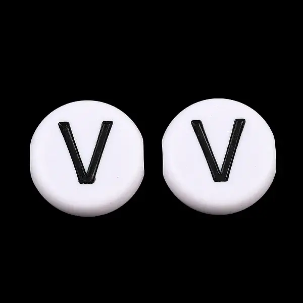 Opaque Acrylic European Beads