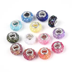 Opaque Resin European Beads