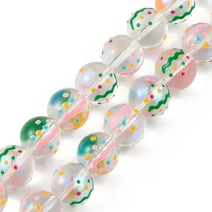 Transparent Glass Beads Strands