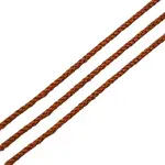 Eco-Friendly Dyed Round Nylon Cotton Braided Cords Threads