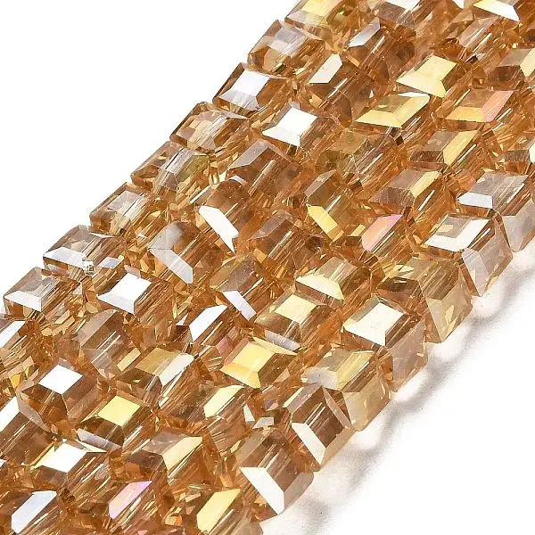 Electroplate Glass Beads Strands