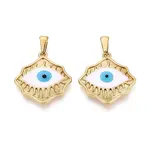 304 Stainless Steel & Enamel Pendants