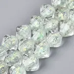Handmade Foil Glass Beads Strands