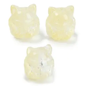 Transparent Spray Paint Glass Beads