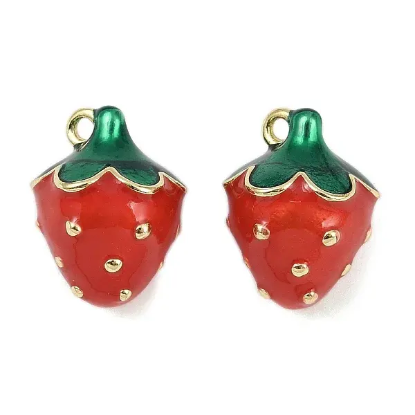 Brass Enamel Pendants