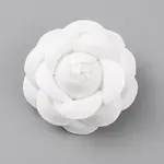 Camellia Shaped Velet Lapel Pin