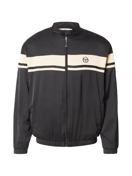 Sergio Tacchini Prechodná bunda 'Young Line Rayon'  žltá / čierna
