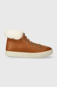 Pom D'api  Dětské kožené zimní boty  SWAG ZIP FUR