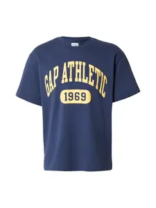 GAP Mikina 'ATHLETIC'  námornícka modrá / žltá
