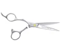 Kadeřnické nůžky pro leváky Olivia Garden SilkCut Pro 5,75" - stříbrné (SI-PRO5.75L) + dárek zdarma