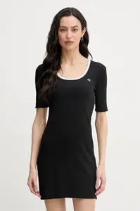 Calvin Klein Jeans Šaty bavlněné s elastanem