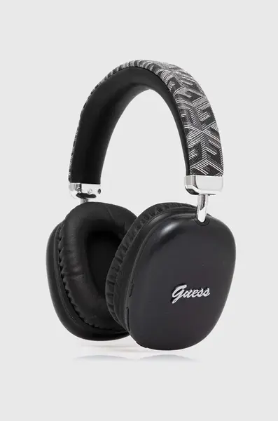 Guess Bezdrátová sluchátka Guess Bluetooth Gcube Metallic Script Logo