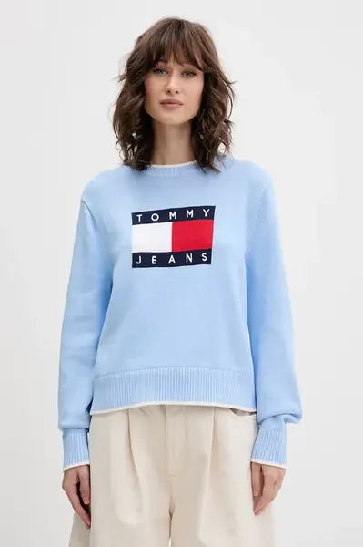Tommy Jeans sveter dámsky bavlnený